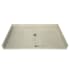 Tile Redi Redi Base 35" x 60" Rectangular Barrier Free Shower Base with Center Drain Polished Chrome