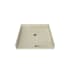 Tile Redi Redi Base 38" x 38" Rectangular Barrier Free Shower Base with Center Drain Polished Chrome