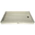 Tile Redi Redi Base 48" x 32" Rectangular Shower Base with Single Threshold and Right Drain Brushed Nickel