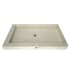 Tile Redi Redi Base 32" x 60" Rectangular Shower Base with Double Threshold and Center Drain Polished Chrome