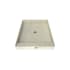 Tile Redi Redi Base 42" x 36" Rectangular Shower Base with Single Threshold and Center Drain Polished Chrome