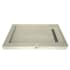 Tile Redi Redi Trench 36" x 60" Rectangular Shower Base with Double Threshold and Right Drain Brushed Nickel