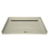 Tile Redi Redi Trench 36" x 63" Rectangular Barrier Free Shower Base with Back Drain Brushed Nickel