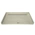 Tile Redi Redi Trench 36" x 63" Rectangular Barrier Free Shower Base with Back Drain Polished Chrome