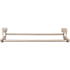 Top Knobs Aqua Bath 24 Inch Double Towel Bar Brushed Bronze