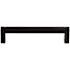 Top Knobs Pennington 5-1/16 Inch Center to Center Handle Cabinet Pull from the Bar Pulls Collection Flat Black