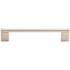 Top Knobs Princetonian 6-5/16 Inch Center to Center Handle Cabinet Pull from the Bar Pulls Collection Brushed Satin Nickel