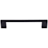 Top Knobs Princetonian 6-5/16 Inch Center to Center Handle Cabinet Pull from the Bar Pulls Collection Flat Black