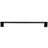 Top Knobs Princetonian 11-3/8 Inch Center to Center Handle Cabinet Pull from the Bar Pulls Collection Flat Black