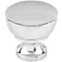 Top Knobs Bergen 1-1/4 Inch Mushroom Cabinet Knob from the Dakota Collection Polished Chrome
