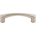 Top Knobs Hidra 3-3/4 Inch Center to Center Handle Cabinet Pull from the Nouveau III Collection Brushed Satin Nickel