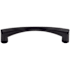 Top Knobs Hidra 5-1/16 Inch Center to Center Handle Cabinet Pull from the Nouveau III Collection Flat Black