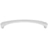 Top Knobs Grooved 6-5/16 Inch Center to Center Handle Cabinet Pull from the Nouveau III Collection Polished Chrome
