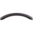 Top Knobs Crescent 5-1/16 Inch Center to Center Arch Cabinet Pull from the Nouveau III Collection Flat Black