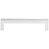 Top Knobs Square 5-1/16 Inch Center to Center Handle Cabinet Pull from the Nouveau III Collection Polished Chrome
