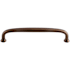 Top Knobs Charlotte 6 Inch Center to Center Handle Cabinet Pull from the Dakota Collection Oil Rubbed Bronze