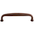 Top Knobs Charlotte 4 Inch Center to Center Handle Cabinet Pull from the Dakota Collection Patina Rouge