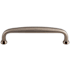 Top Knobs Charlotte 4 Inch Center to Center Handle Cabinet Pull from the Dakota Collection Pewter Antique