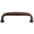 Top Knobs Charlotte 3 Inch Center to Center Handle Cabinet Pull from the Dakota Collection Oil Rubbed Bronze