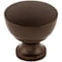 Top Knobs Bergen 1-1/4 Inch Mushroom Cabinet Knob from the Dakota Collection Oil Rubbed Bronze