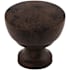 Top Knobs Bergen 1-1/4 Inch Mushroom Cabinet Knob from the Nouveau III Collection Patina Rouge