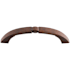 Top Knobs Lida 3-3/4 Inch Center to Center Handle Cabinet Pull from the Dakota Collection Patina Rouge
