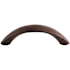 Top Knobs Arc 3 Inch Center to Center Arch Cabinet Pull from the Dakota Collection Patina Rouge