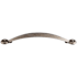 Top Knobs Angle 5-1/16 Inch Center to Center Handle Cabinet Pull from the Dakota Collection Pewter Antique