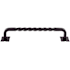 Top Knobs Twist 12 Inch Center to Center Appliance Pull from the Appliance Collection Patina Black