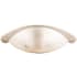 Top Knobs Somerset 2-1/2 Inch Center to Center Cup Cabinet Pull from the Asbury Collection Polished Nickel