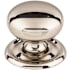 Top Knobs Victoria 1-1/4 Inch Mushroom Cabinet Knob from the Asbury Collection Polished Nickel