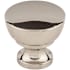 Top Knobs Bergen 1-1/4 Inch Mushroom Cabinet Knob from the Asbury Collection Polished Nickel