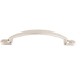 Top Knobs Arendal 5-1/16 Inch Center to Center Handle Cabinet Pull from the Asbury Collection Polished Nickel