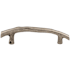 Top Knobs Twig 5 Inch Center to Center Designer Cabinet Pull from the Aspen Collection Silicon Bronze Light