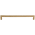Top Knobs Flat 12 Inch Center to Center Handle Cabinet Pull from the Aspen Collection Light Bronze