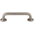 Top Knobs Rounded 4 Inch Center to Center Handle Cabinet Pull from the Aspen Collection Silicon Bronze Light