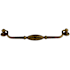 Top Knobs Tuscany 8-13/16 Inch Center to Center Drop Cabinet Pull German Bronze