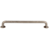 Top Knobs Rounded 12 Inch Center to Center Handle Cabinet Pull from the Aspen Collection Silicon Bronze Light
