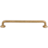 Top Knobs Rounded 12 Inch Center to Center Handle Cabinet Pull from the Aspen Collection Light Bronze