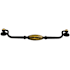 Top Knobs Tuscany 8-13/16 Inch Center to Center Drop Cabinet Pull Dark Antique Brass