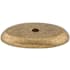 Top Knobs Oval 1-1/2 Inch Knob Backplate from the Aspen Series Light Bronze