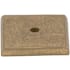 Top Knobs Square 1-1/4 Inch Knob Backplate from the Aspen Series Light Bronze
