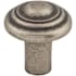 Top Knobs Button 1-1/4 Inch Mushroom Cabinet Knob from the Aspen Collection Silicon Bronze Light