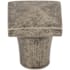 Top Knobs Square 3/4 Inch Square Cabinet Knob from the Aspen Collection Silicon Bronze Light