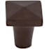 Top Knobs Square 7/8 Inch Square Cabinet Knob from the Aspen Collection Mahogany Bronze