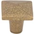 Top Knobs Square 1-1/4 Inch Square Cabinet Knob from the Aspen Collection Light Bronze