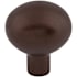 Top Knobs Large 1-7/16 Inch Oval Cabinet Knob from the Aspen Collection Mahogany Bronze