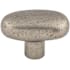 Top Knobs Large 2 Inch Oval Cabinet Knob from the Aspen Collection Silicon Bronze Light