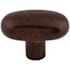 Top Knobs Large 2 Inch Oval Cabinet Knob from the Aspen Collection Mahogany Bronze