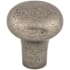 Top Knobs Rounded 1-1/8 Inch Mushroom Cabinet Knob from the Aspen Collection Silicon Bronze Light